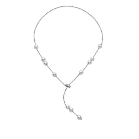 Mikimoto Pearls in Motion Necklace-Mikimoto Pearls in Motion Necklace -