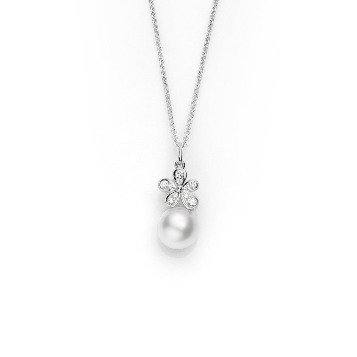 Mikimoto White South Sea Cultured Pearl Necklace -