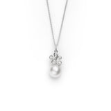 Mikimoto White South Sea Cultured Pearl Necklace-Mikimoto White South Sea Cultured Pearl Necklace -