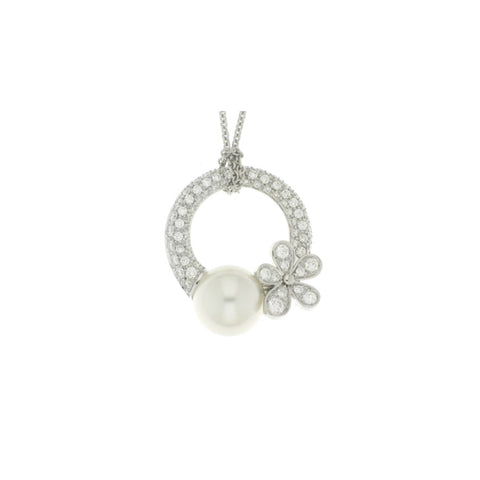 Mikimoto White South Sea Cultured Pearl Necklace-Mikimoto White South Sea Cultured Pearl Necklace - MPE10004NDXW