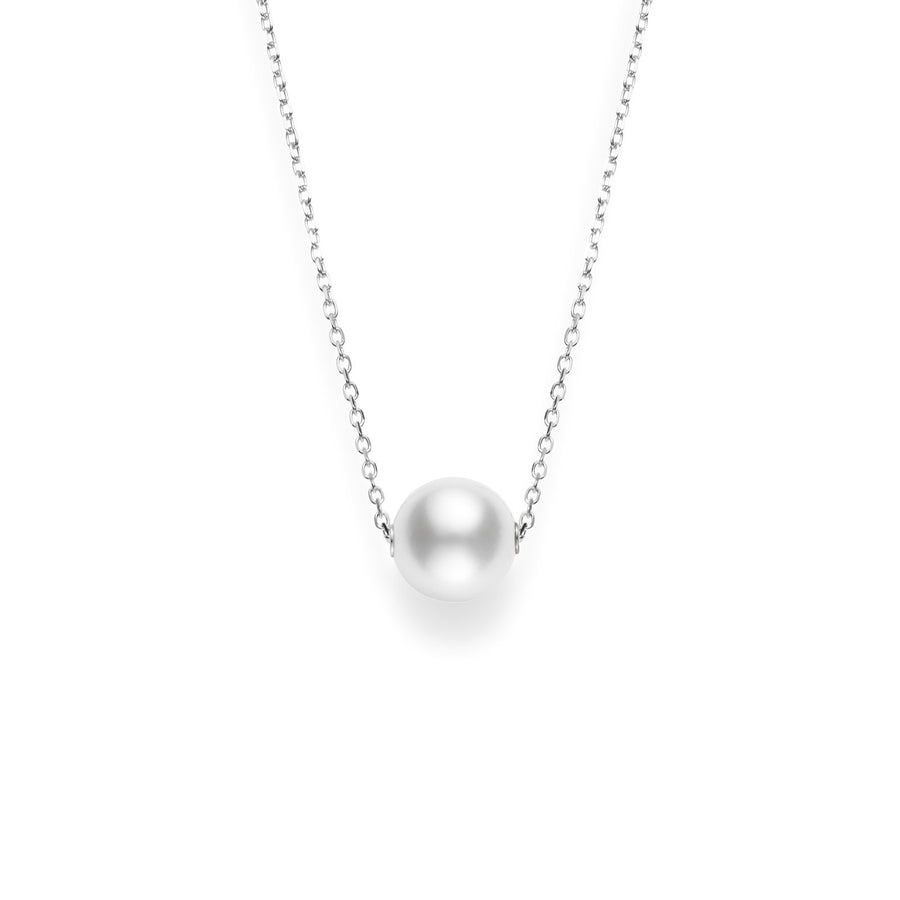 Mikimoto White South Sea Cultured Pearl Necklace -