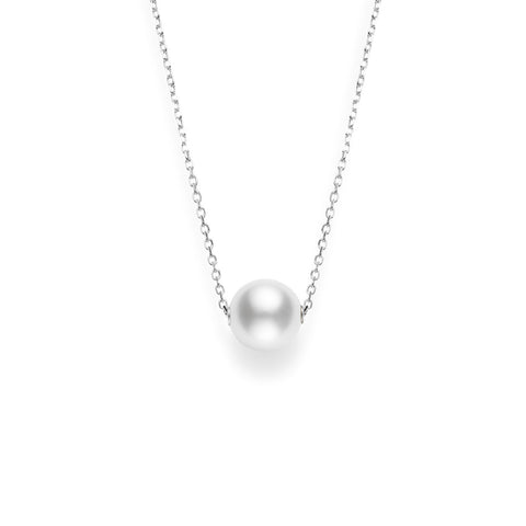 Mikimoto White South Sea Cultured Pearl Necklace -