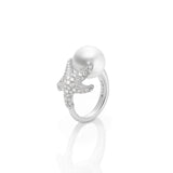 Mikimoto White South Sea Cultured Pearl Ring-Mikimoto White South Sea Cultured Pearl Ring -