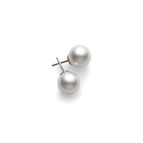 Mikimoto White South Sea Stud Earrings-Mikimoto White South Sea Stud Earrings - PES1202NW