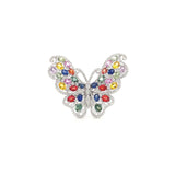 Multi-wear Butterfly Fancy Sapphire Diamond Ring-Multi-wear Butterfly Fancy Sapphire Diamond Ring - SRTIJ02142