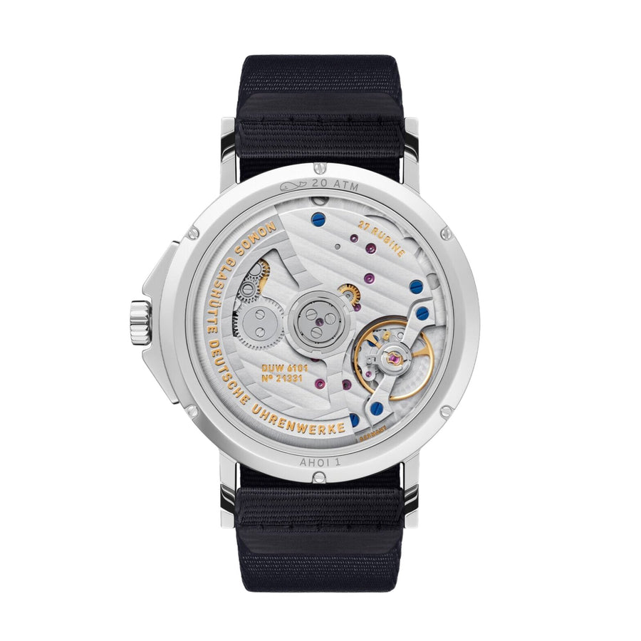 NOMOS Glashütte Ahoi Neomatik 38 Date Sky - 526