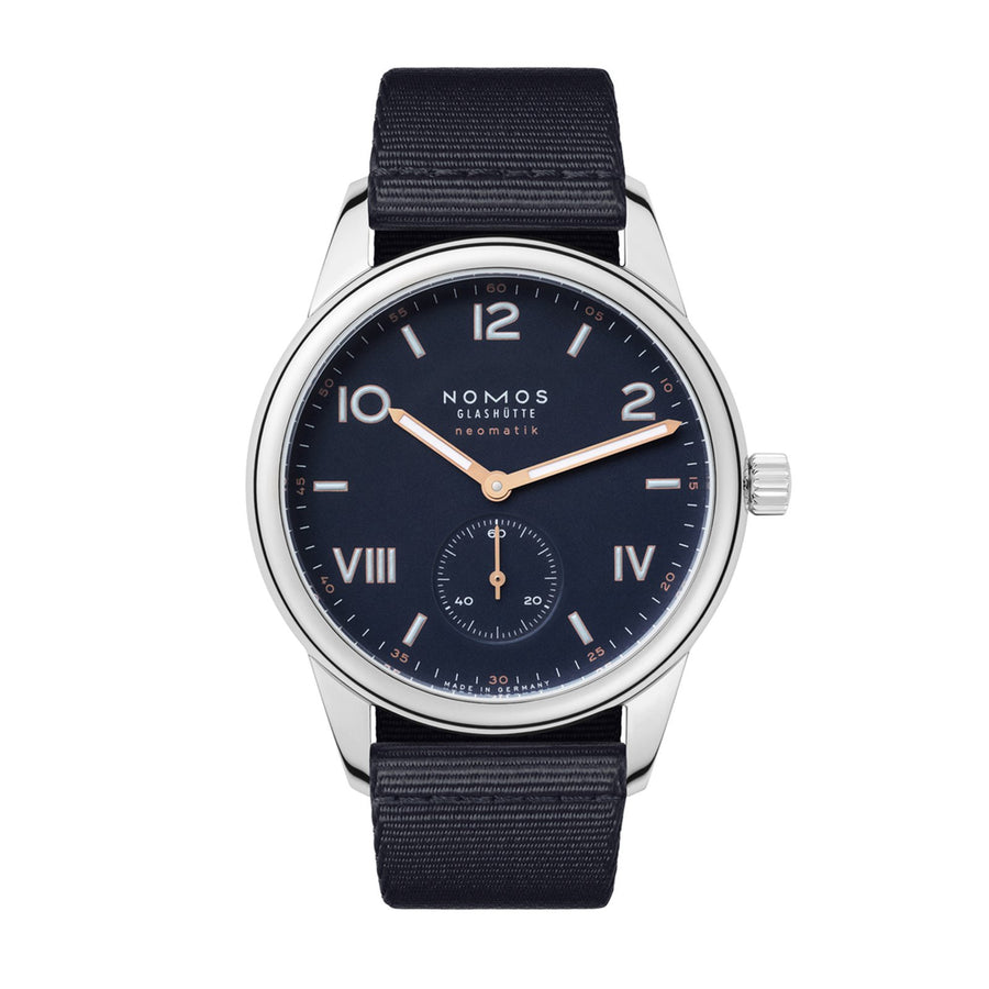 NOMOS Glashütte Club Campus Neomatik 39 Midnight Blue -