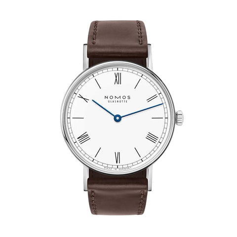 NOMOS Glashütte Ludwig 33 Duo Enamel White-NOMOS Glashütte Ludwig 33 Duo Enamel White -