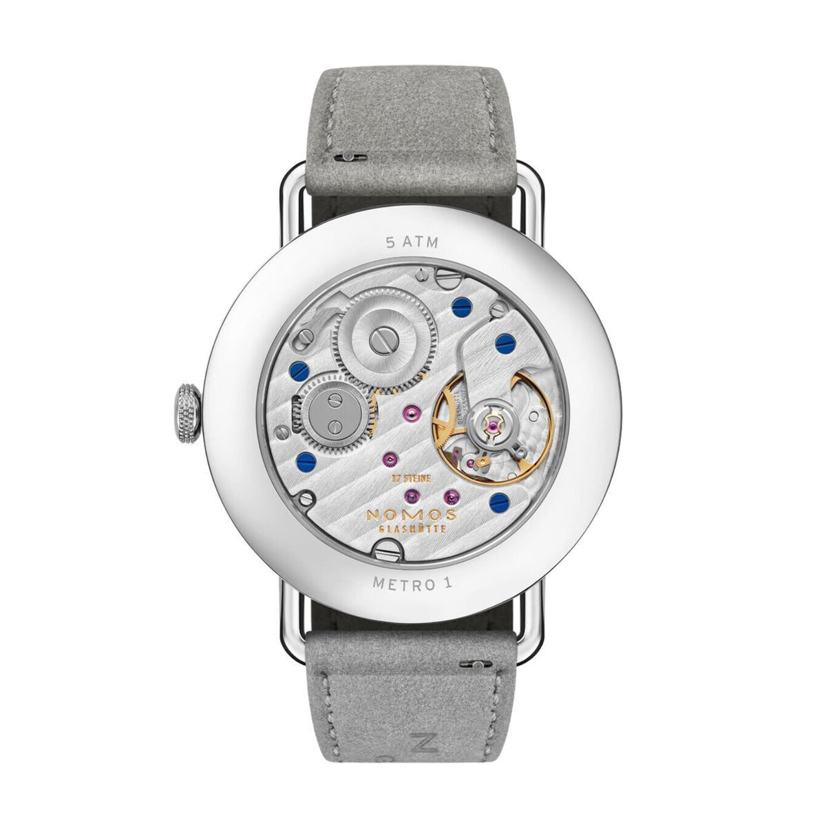 NOMOS Glashütte Metro 33 All Silver - 1122
