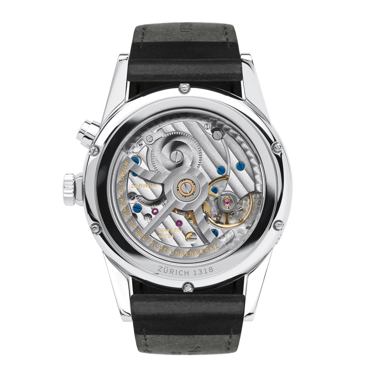 NOMOS Glashütte Zürich World Time Midnight Blue - 807