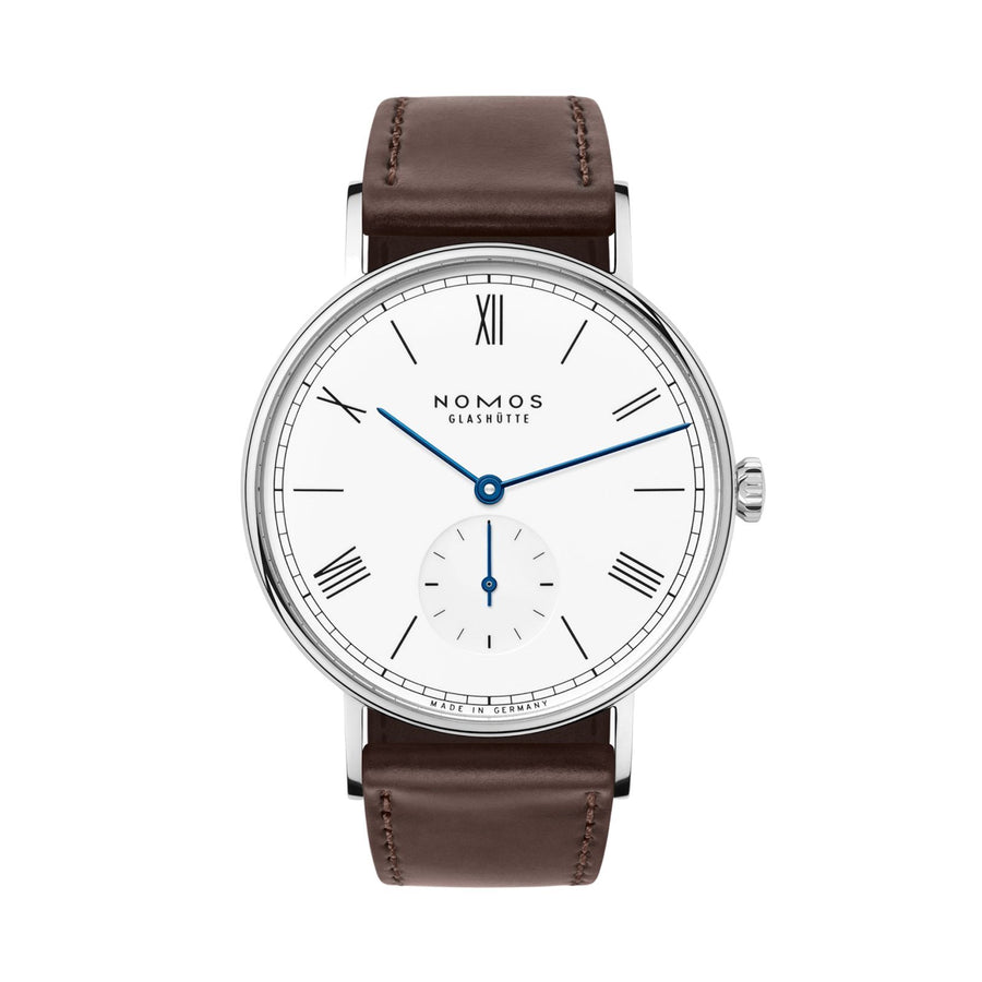 Nomos Ludwig 38 Enamel White -