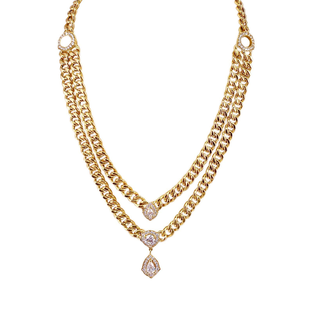 Norman Covan Double Necklace -