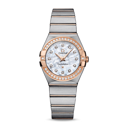 Omega Constellation 27mm-Omega Constellation Quartz 27mm - 123.25.27.60.55.001