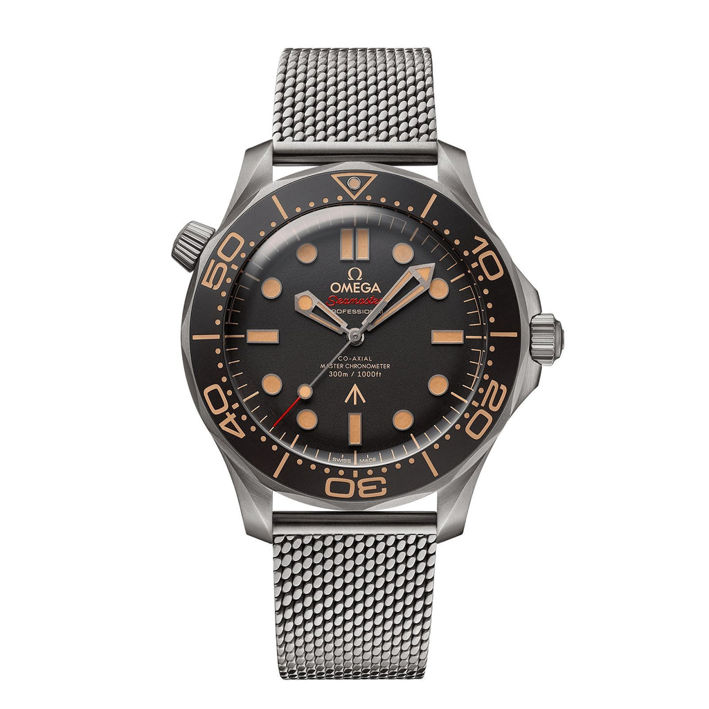 Omega Seamaster Diver 300m Omega Co‑Axial Master Chronometer 42mm 007 Edition -