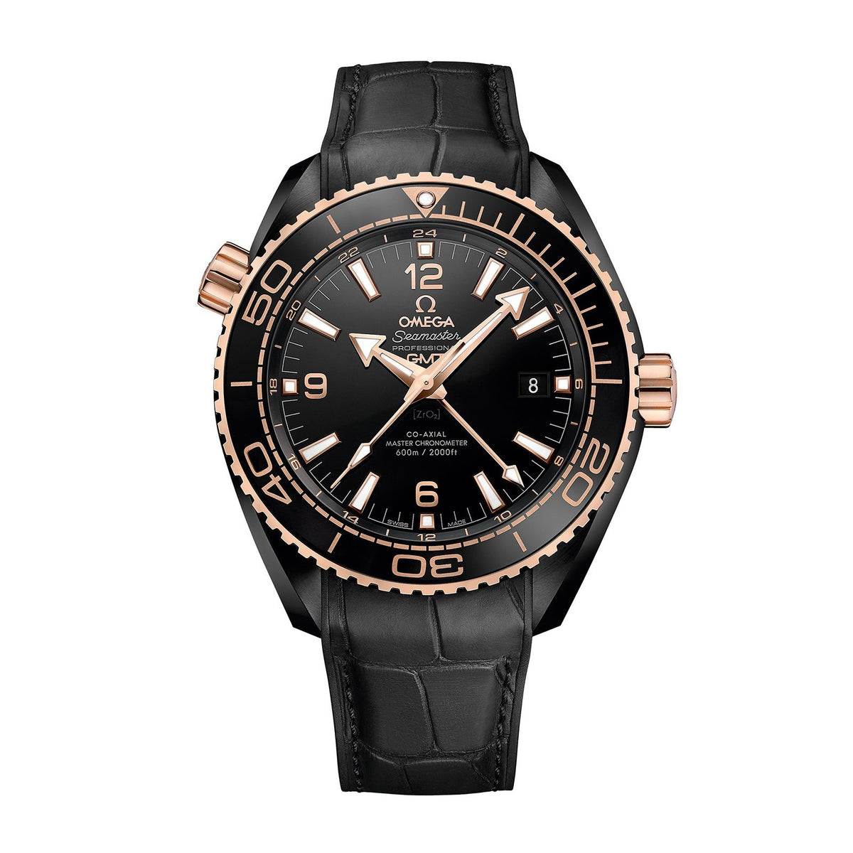 Omega Seamaster Planet Ocean 600M Omega Co-Axial Master Chronometer GMT 45.5mm -