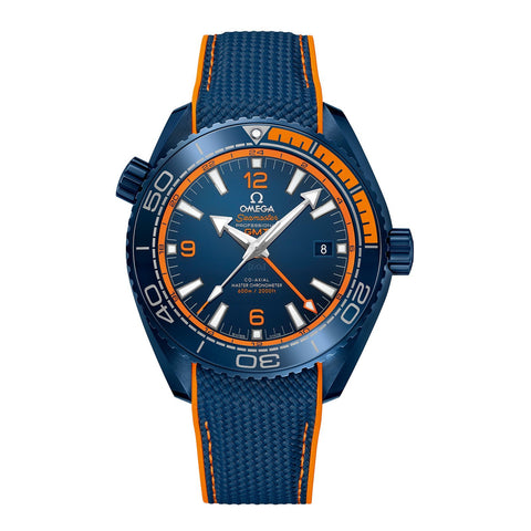 Omega Seamaster Planet Ocean 600M 45.5mm - Big Blue-Omega Seamaster Planet Ocean 600M Omega Co-Axial Master Chronometer GMT 45.5mm -