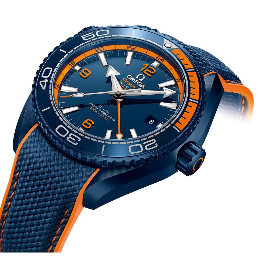 Omega Seamaster Planet Ocean 600M Omega Co-Axial Master Chronometer GMT 45.5mm -