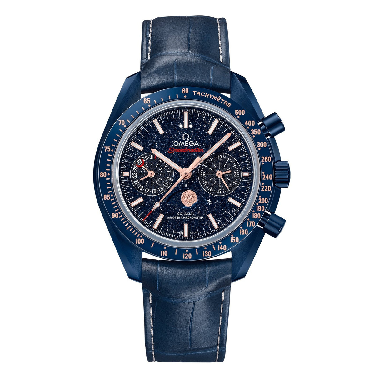 Omega Speedmaster Moonwatch Omega Co-Axial Master Chronometer Moonphase Chronograph 44.25mm -