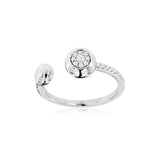 Open Diamond Ring-Open Diamond Ring -