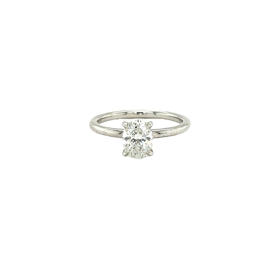 Oval-cut Engagement Ring - DRJST02892