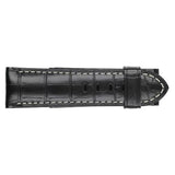 Panerai Alligator Black Ecru 24/22mm-Paneari Alligator Black Ecru 24/22mm - MX005FNF