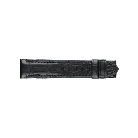 Panerai Alligator Black Tone On Tone 22/22mm Strap-Panerai Alligator Black Tone On Tone 22/22mm Strap - MX000WH5