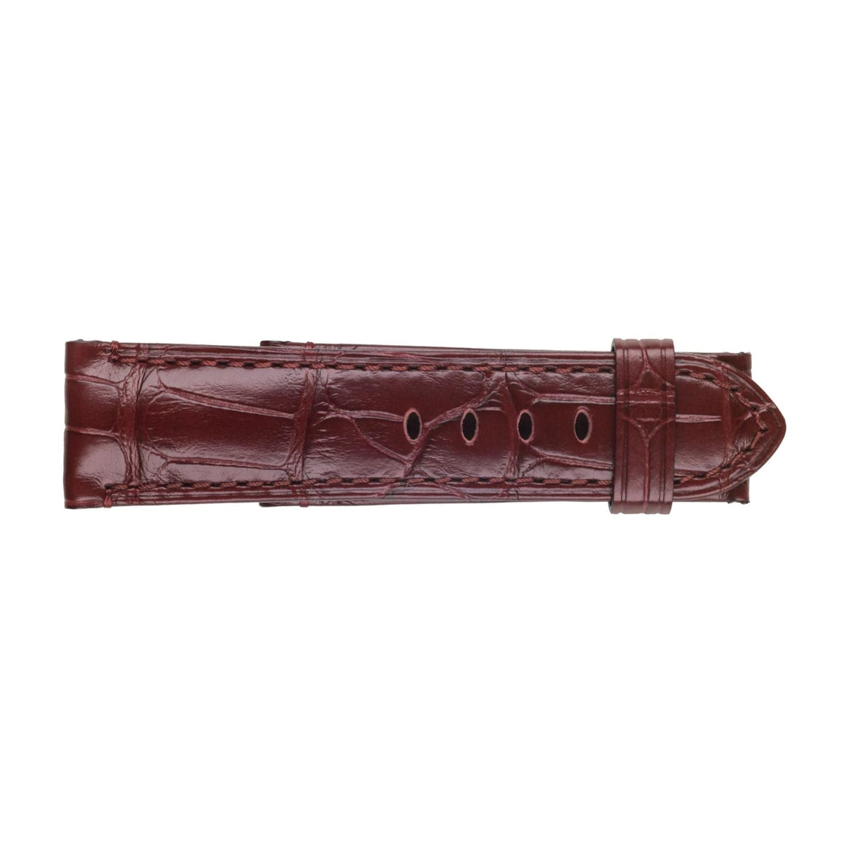 Panerai Alligator Burgundy Tone On Tone 24/22mm - MXE059F3