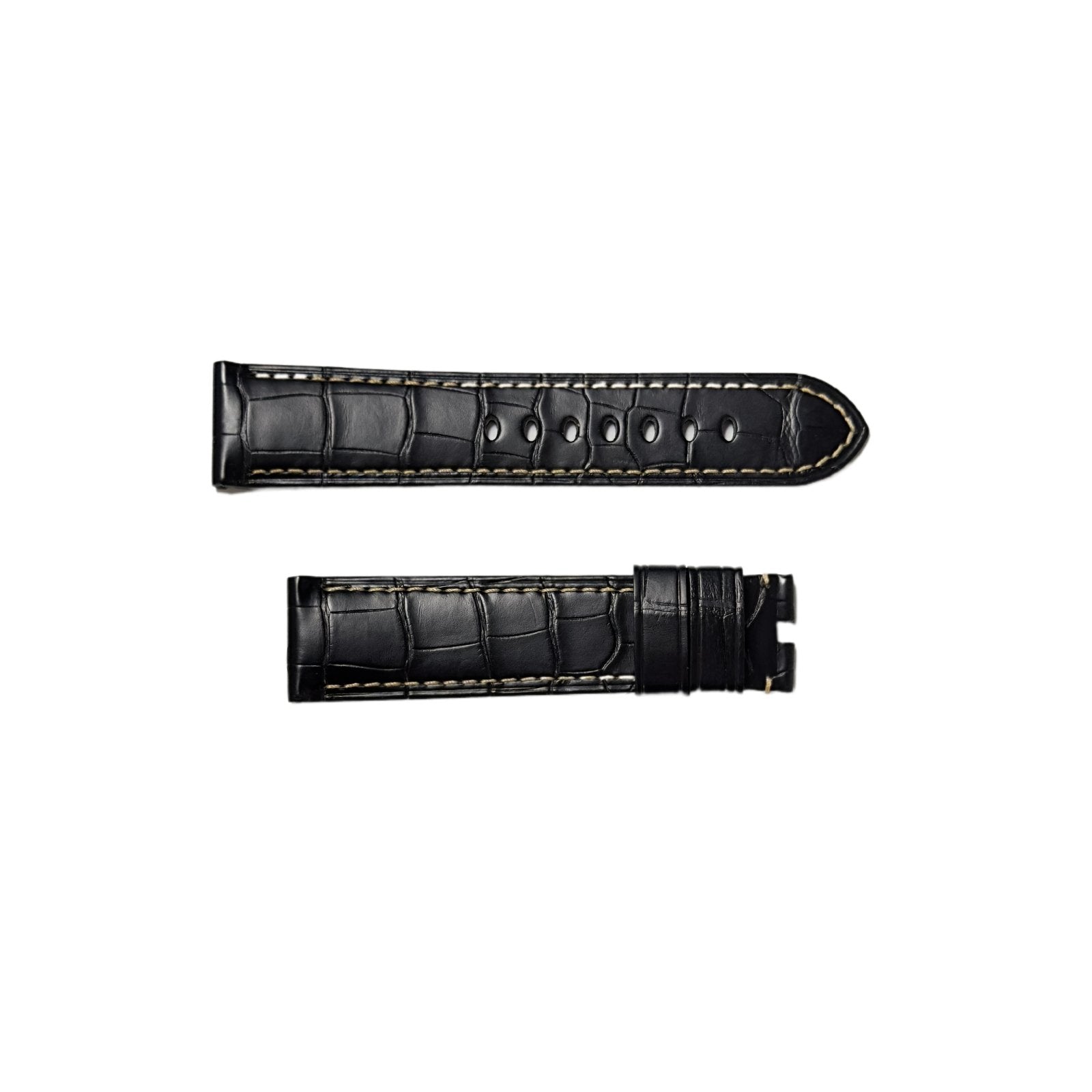 Panerai Alligator Dark Black Beige 24/22mm QR