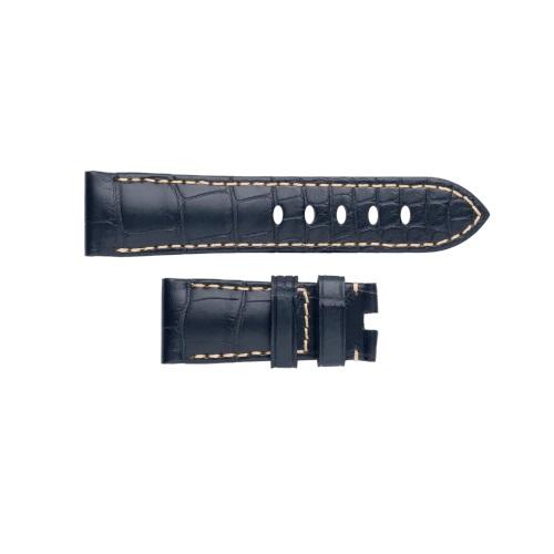 Panerai Alligator Dark Blue Beige 20/18mm-Panerai Alligator Dark Blue Beige 20/18mm - MXE09BNK