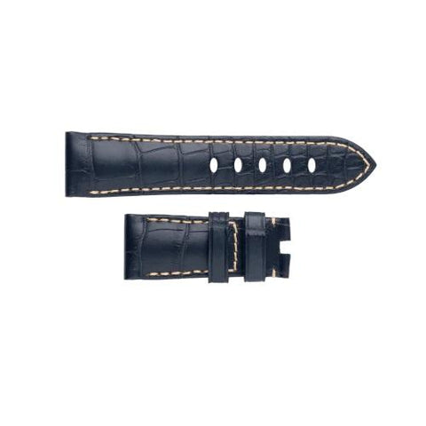 Panerai Alligator Dark Blue Beige 20/18mm-Panerai Alligator Dark Blue Beige 20/18mm - MXE09BNK
