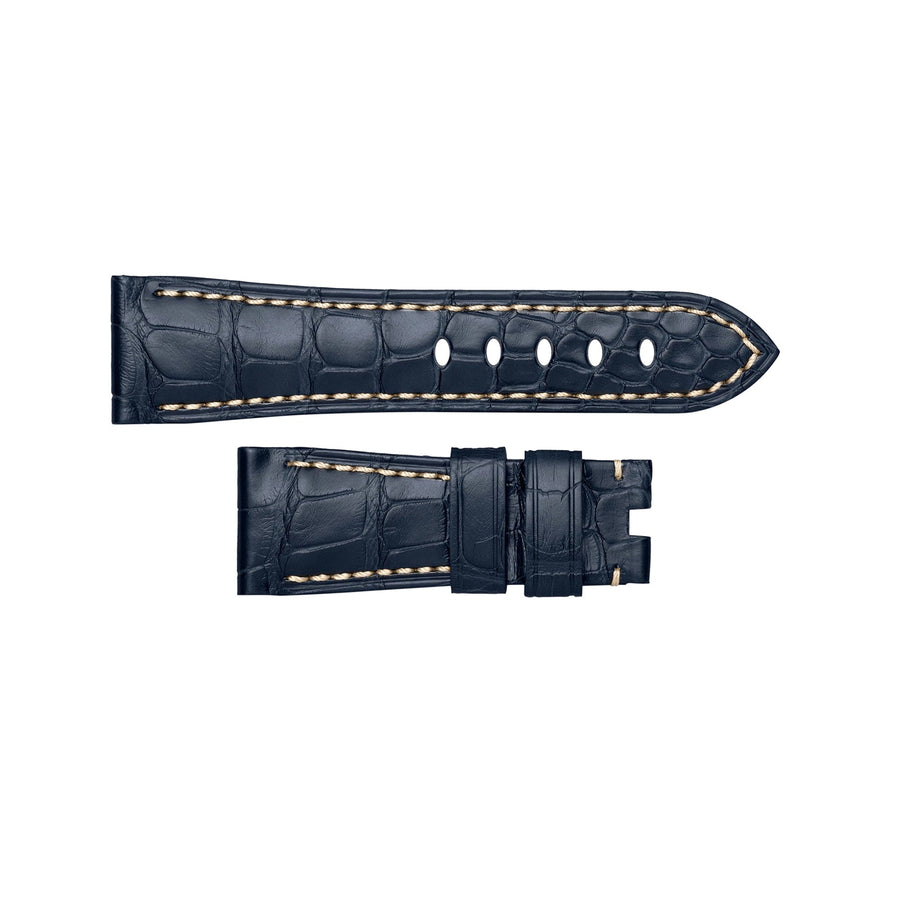 Panerai Alligator Dark Blue Beige 22/18mm QR - MXE09BS5