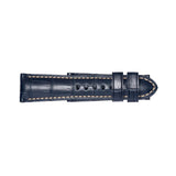 Panerai Alligator Dark Blue Beige 22/20mm-Panerai Alligator Dark Blue Beige 22/20mm - MXE0B0MD