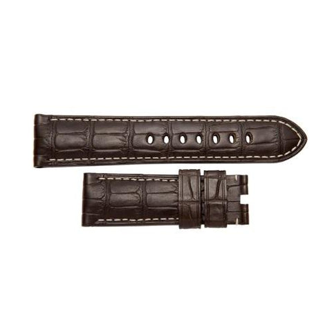 Panerai Alligator Dark Brown Ecru 24/22mm - MX005FN0