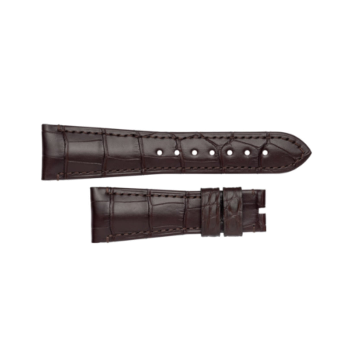 Panerai Dark Brown Alligator Strap 24/18mm - MXE0KSS2