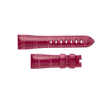 Panerai Alligator Shiny Pink Tone On Tone 22/18mm QR-Panerai Alligator Shiny Pink Tone On Tone 22/18mm QR - MXE09BPP