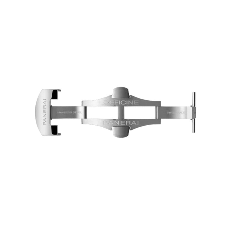 Panerai Brushed Steel Buckle 22mm-Panerai Brushed Steel Buckle 22mm - PAV00634