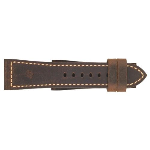 Panerai Calf Pointe Brown Beige 27/22mm-Panerai Calf Pointe Brown Beige 27/22mm - MXE04VV1