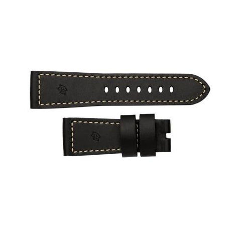Panerai Calf Ponte Vecchio Black Beige 27/22mm-Panerai Calf Ponte Vecchio Black Beige 27/22mm - MXE07XXP