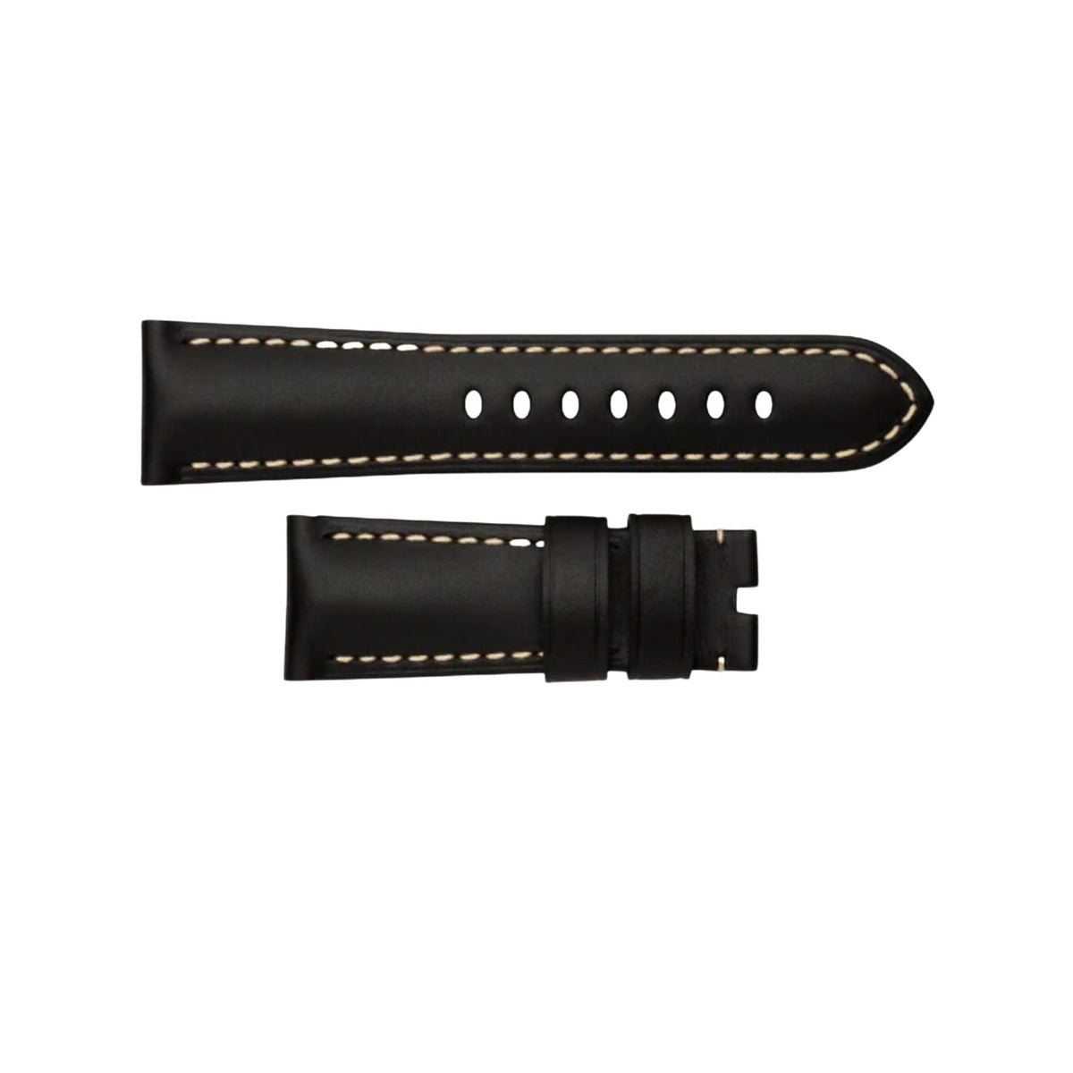 Panerai Calf Ponte Vecchio Black Beige 27/22mm - MXE07XXT
