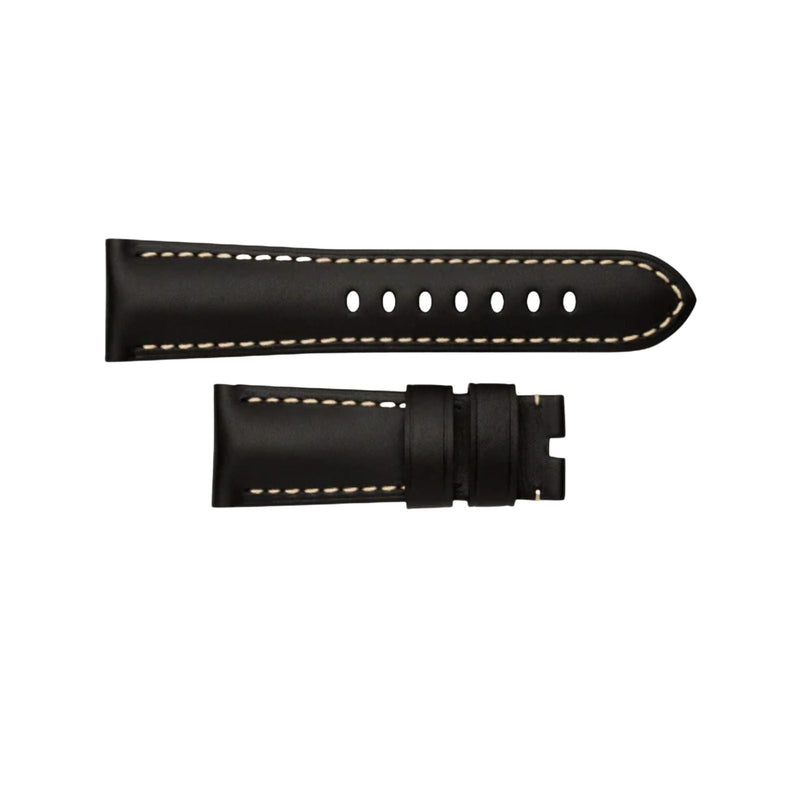 Panerai Calf Ponte Vecchio Black Beige 27/22mm-Panerai Calf Ponte Vecchio Black Beige 27/22mm - MXE07XXT