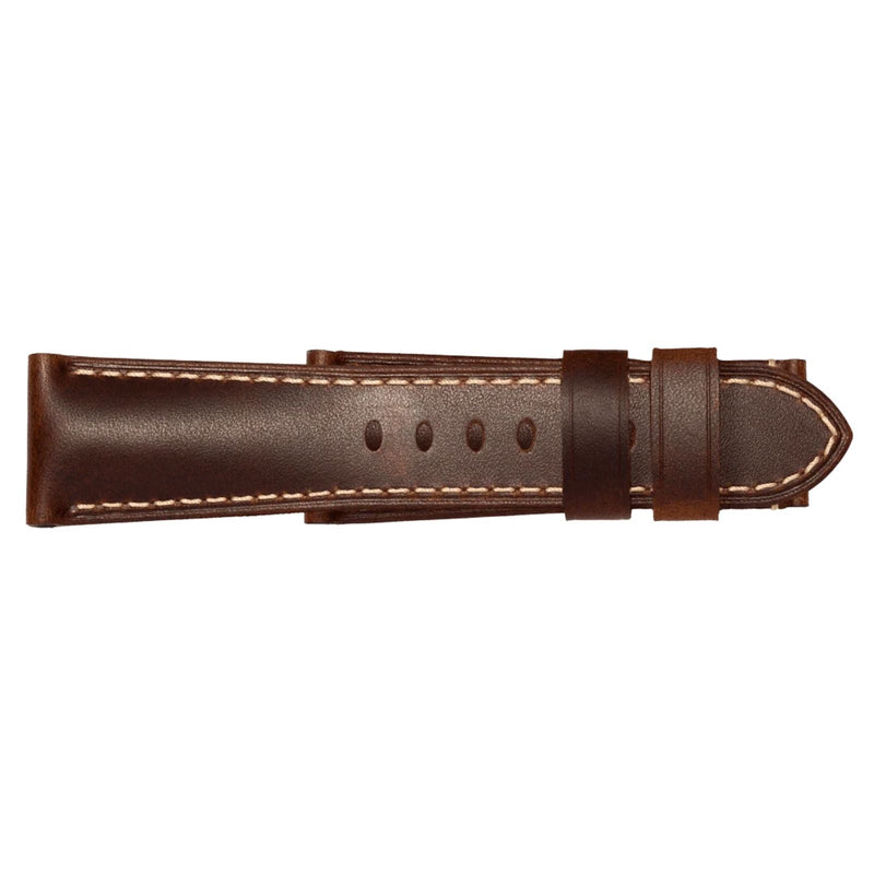 Panerai Calf Ponte Vecchio Dark Brown Beige 27/22-Panerai Calf Ponte Vecchio Dark Brown Beige 27/22 - MXE08SF5