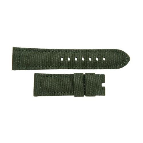 Panerai Canvas Green Tone On Tone 24/22mm-Panerai Canvas Green Tone On Tone 24/22mm - MX006ZNZ