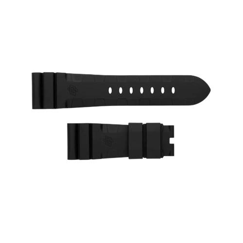 Officine Caoutchouc Panerai Accordion Rubber Strap Panerai Green