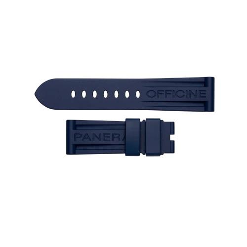Panerai Caoutchouc Dark Blue 24/22mm-Panerai Caoutchouc Dark Blue 24/22mm - MXE07XDL