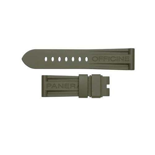 Panerai Caoutchouc Military Green 24/22mm - MXE0BSB1