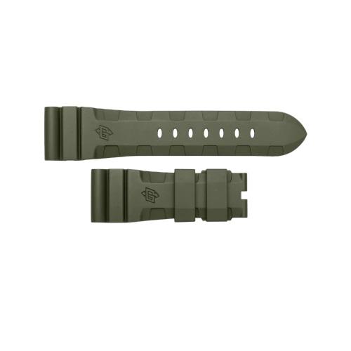 Panerai Caoutchouc Military Green 24/22mm-Panerai Caoutchouc Military Green 24/22mm - MXE0JHBS