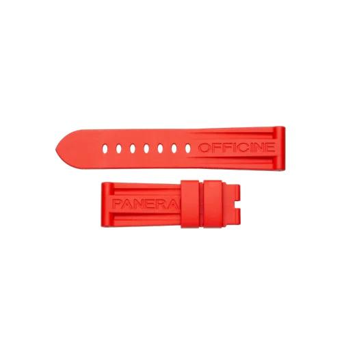 Panerai Caoutchouc Red 24/22mm - MXE0DQF0
