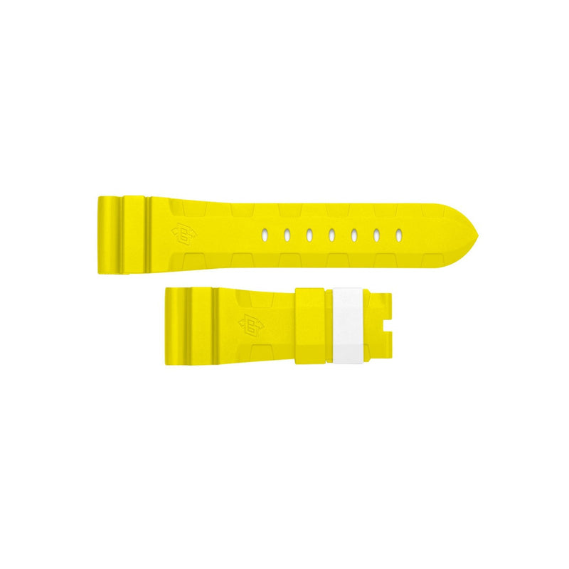 Panerai Caoutchouc Yellow 22/20mm-Panerai Caoutchouc Yellow 22/20mm - MXE0M1TK