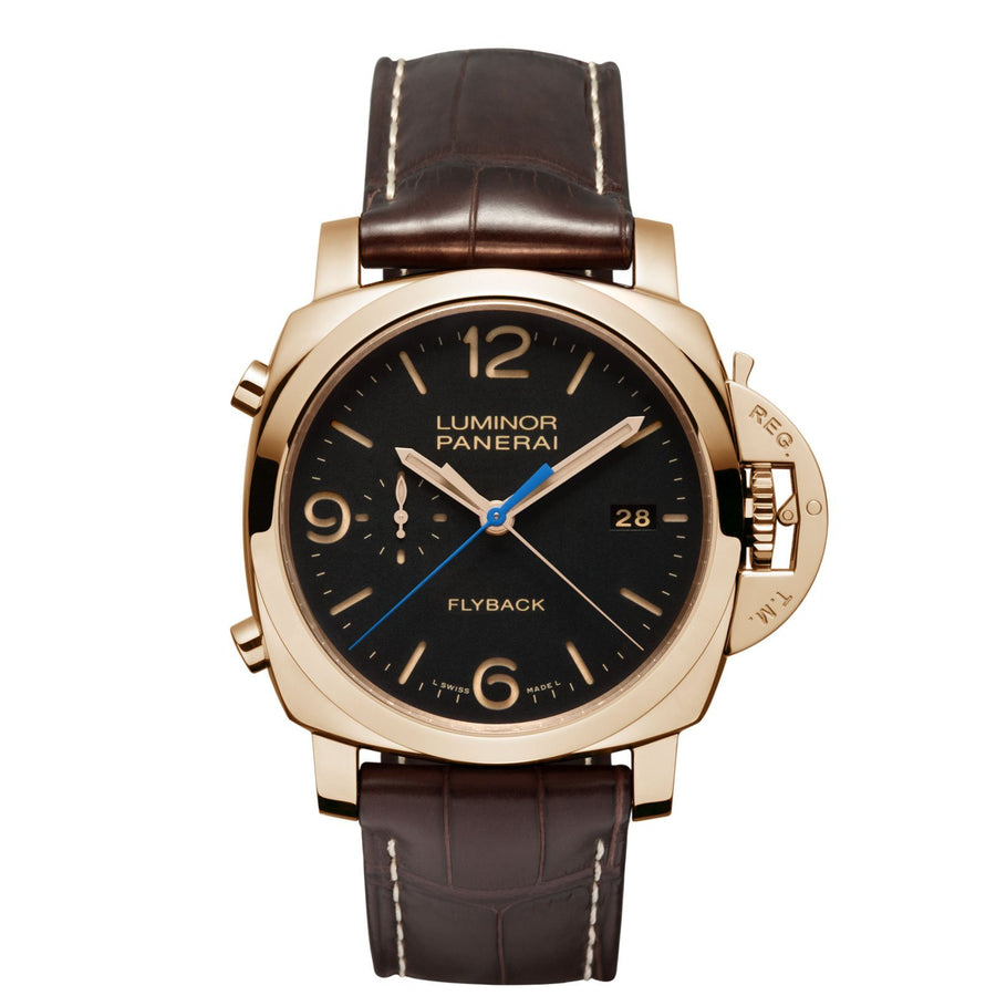 Panerai Luminor 1950 3 Days Chrono Flyback Automatic Oro Rosso - 44mm -