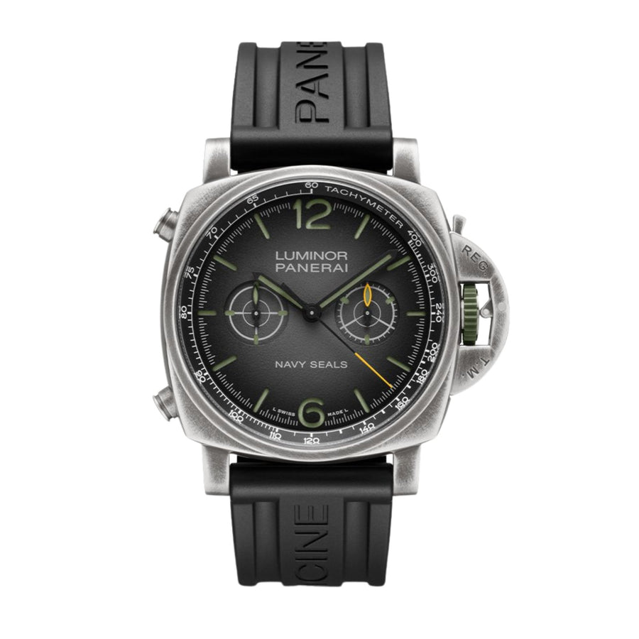 Panerai Luminor Chrono Esteel Navy Seals 44mm - PAM01409